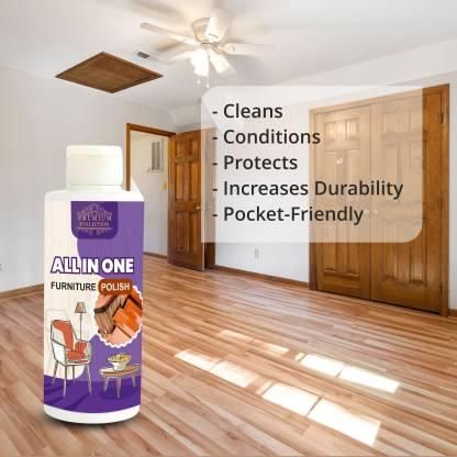 Polish Furniture Cleaner Shiner Floor Coating Paint Wood 100ML (Pack of 2 + 1 free)